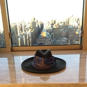 Brunello Cucinelli Cashmere Wide Brim Hat